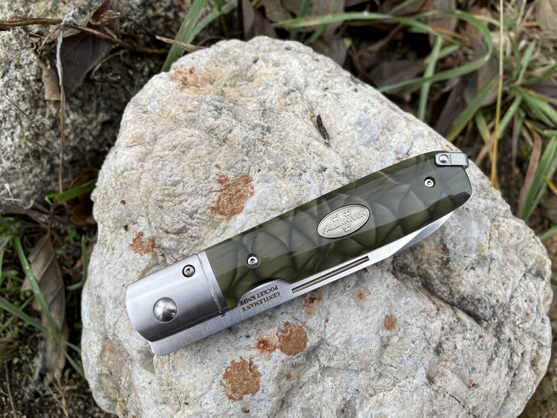 Fallkniven Gentlemans Pocket Knife TAC Woodland photo
