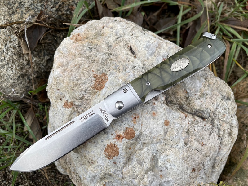 Fallkniven Gentlemans Pocket Knife TAC Woodland photo