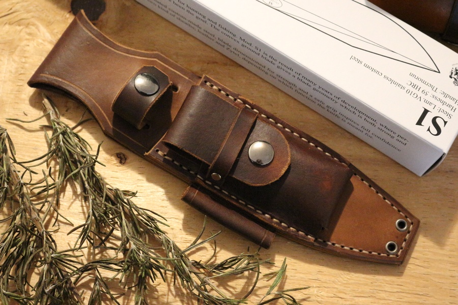 Canadian Bushcraft Leather S1 Sheath 