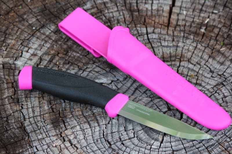 Mora Knives Companion pink photo