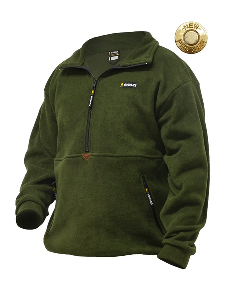 SWAZI Bushshirt with kangaroo pocket 