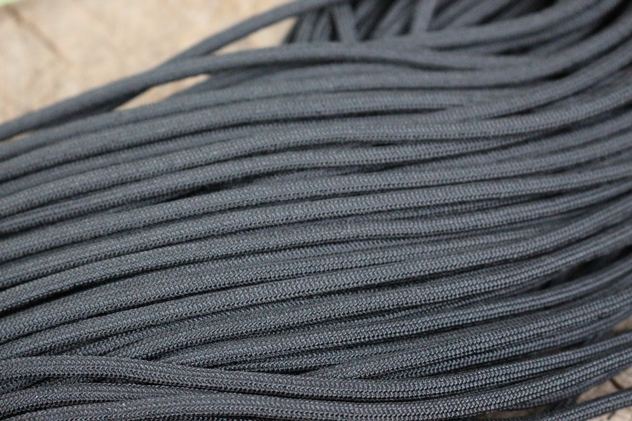 MIL SPEC Paracord BLACK 50FT