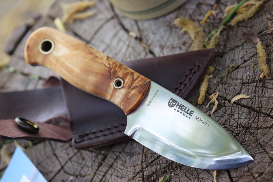 Helle Mandra H3LS Survivorman Neck Knife