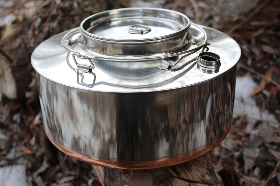 Eagle Norwegian Big Mountain Kettle Stainless Steel 4L
