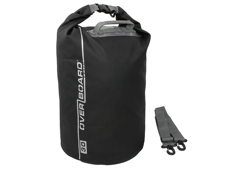 Overboard 30L Dry Tube with window Black