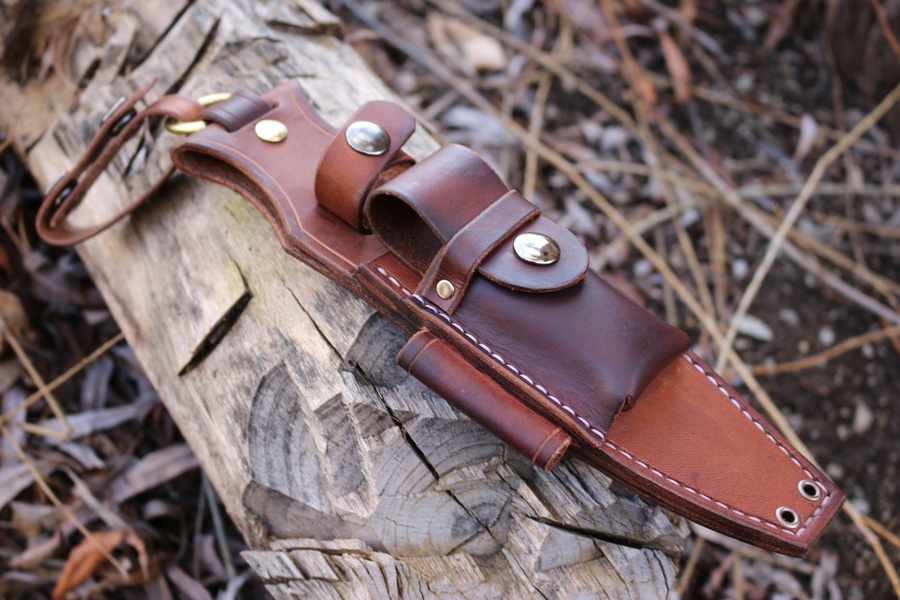 Canadian Bushcraft Leather Dangler for Fallkniven S1