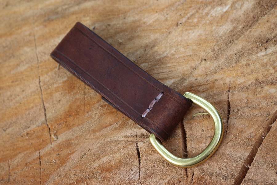 Bushcraft Leather Gear Attachement D Ring
