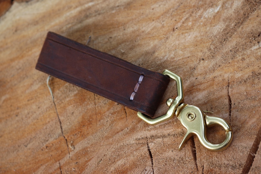 Bushcraft Leather Gear Attachement Trigger Clip
