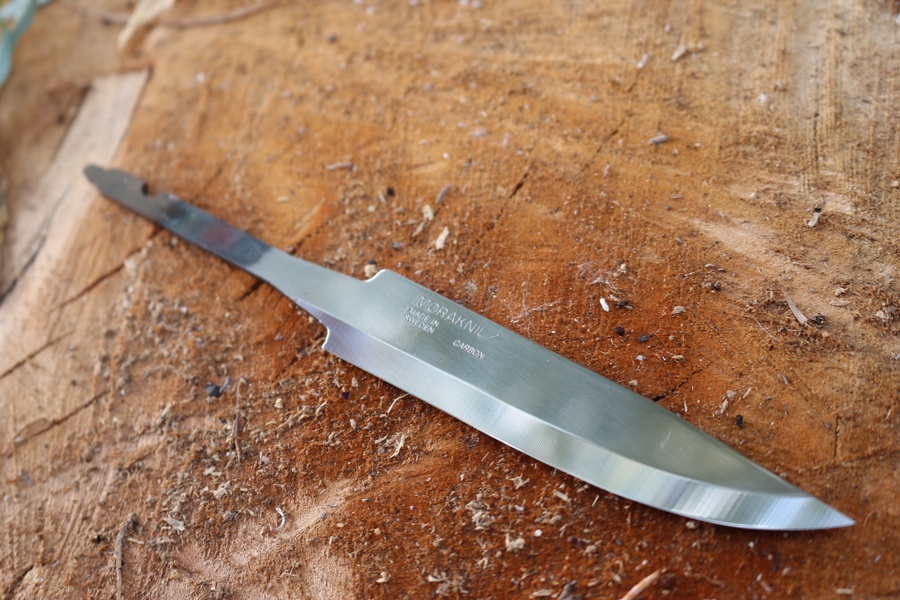 Mora Knife Blade Blank Carbon N02 photo