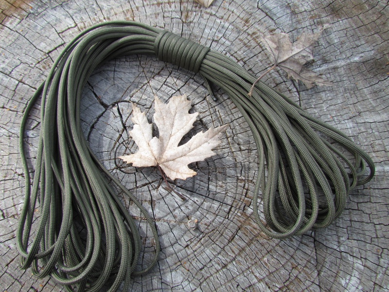 Paracord Commercial 550 OD Green 50 ft photo