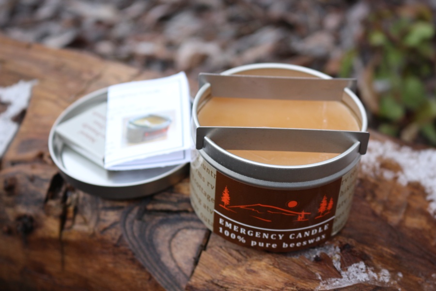 Canadian Beeswax Emergency Candle