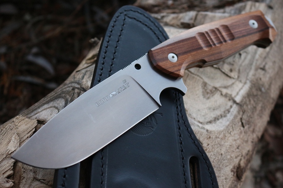 Viper Knives Borr Wood handle photo