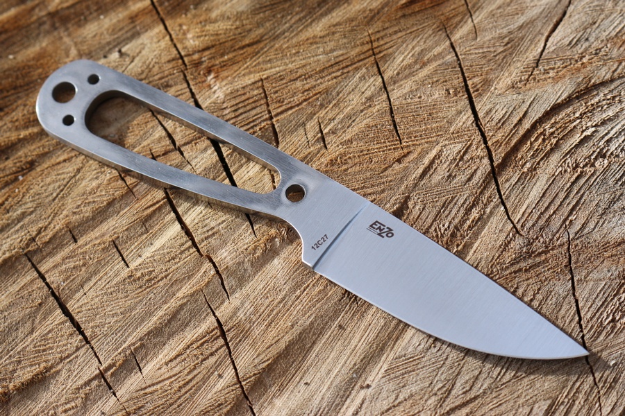 Brisa Necker 12C27 Flat Ground Blade Blank photo