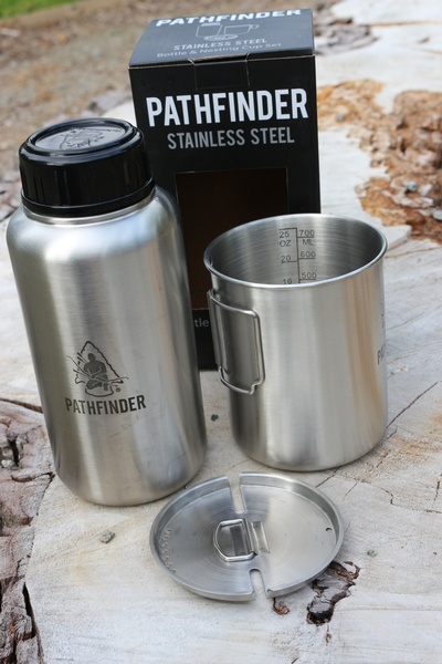 Pathfinder Stainless Bottle and Nesting Cup Set Gen3 photo