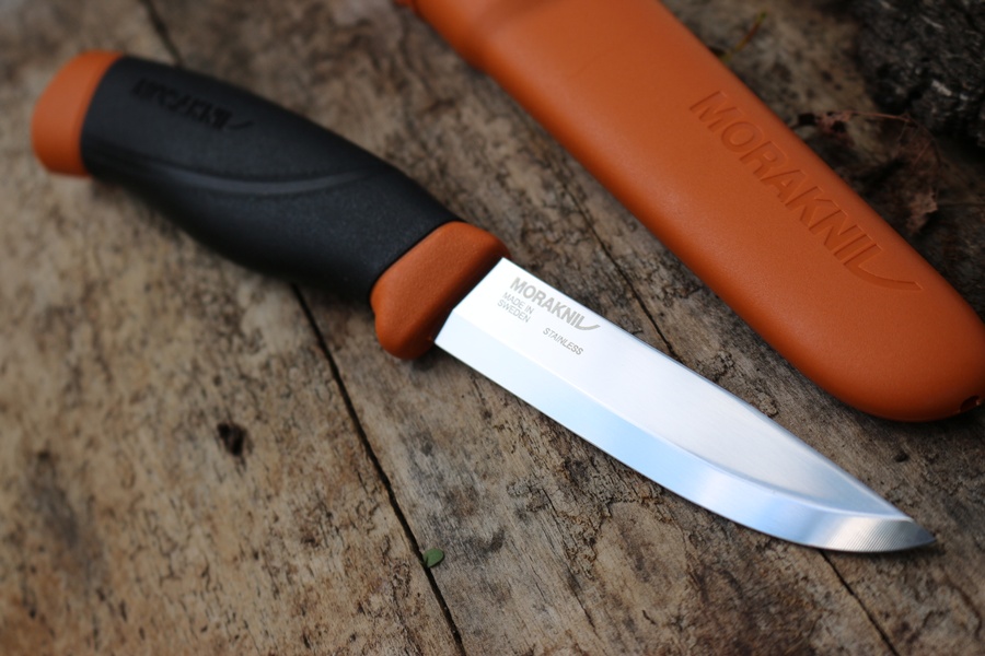 Mora Companion Stainless Heavy Duty Burnt Orange 