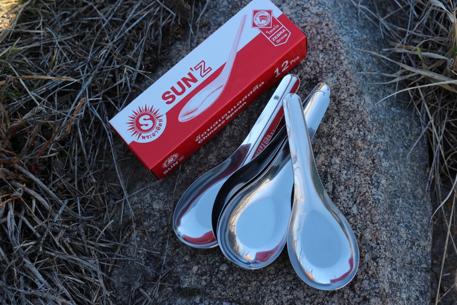 Zebra All purpose Spoon Pack of x12