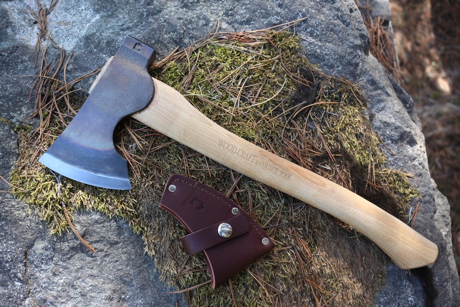 Council Tool Woodcraft Camp Carver Axe 16" photo