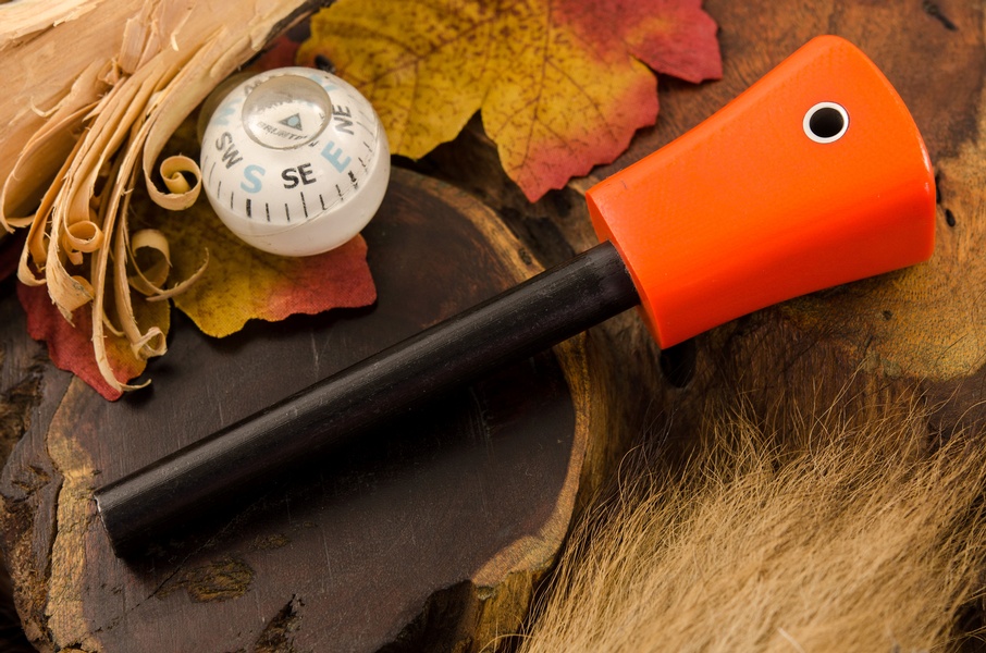 Barkriver Firesteel Blaze Orange G10 photo