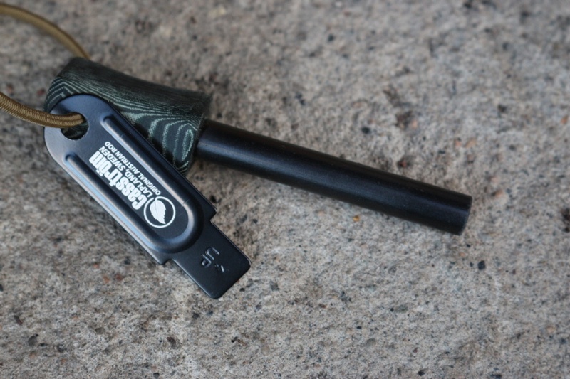 Casstrom Firesteel Striker Green Micarta
