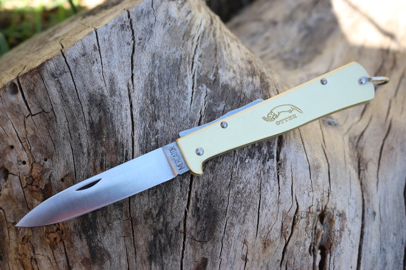 Otter Mercator Brass Large Folder Stainless