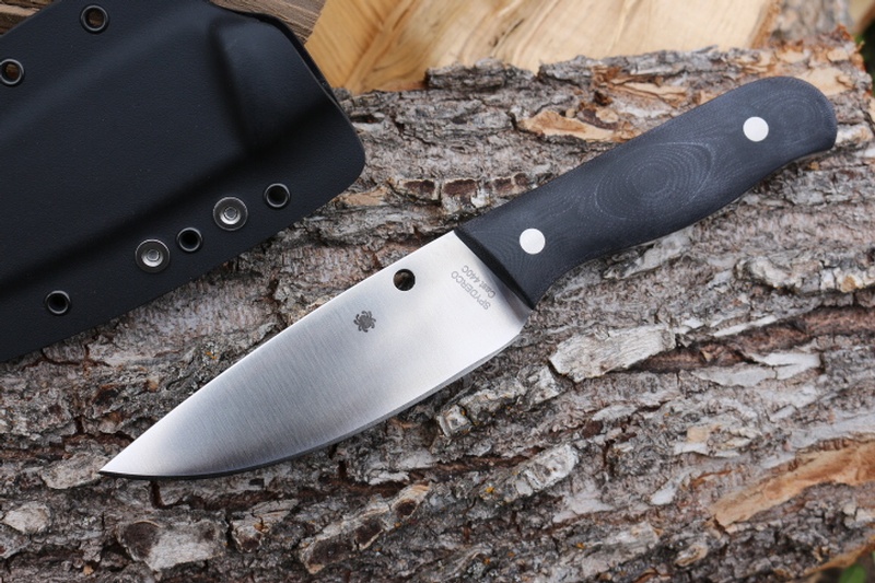 Spyderco Serrata Black G10 Cast 440c photo