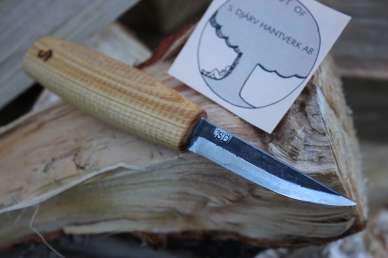 S. Djarv Handmade Handforged Carving knife Narrow 