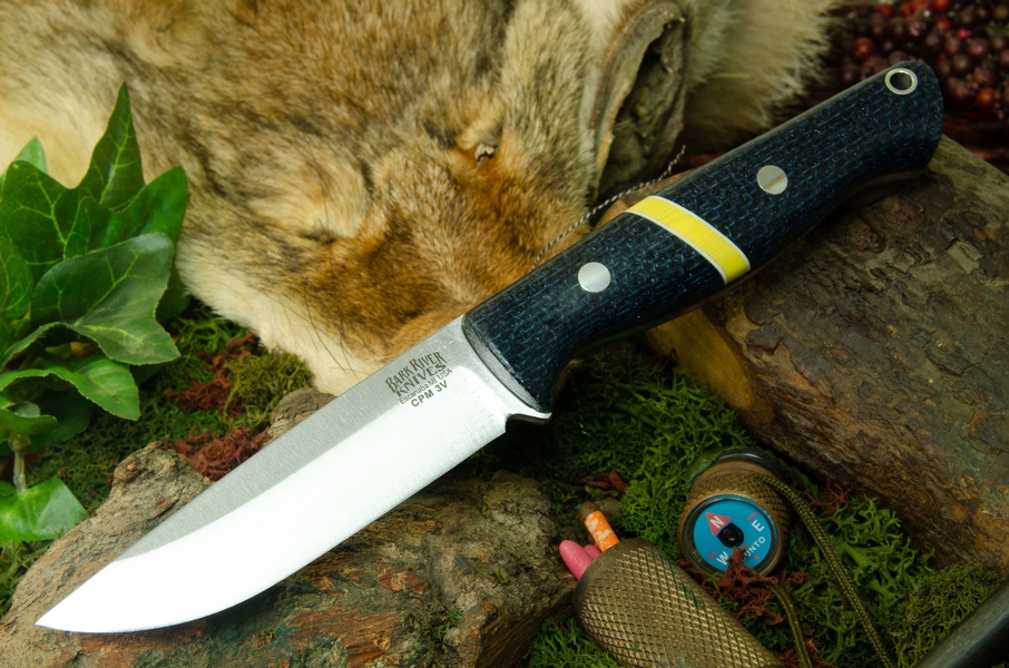 Barkriver Gunny Hunter LT 3V Navy Burlap Yellow Spacer