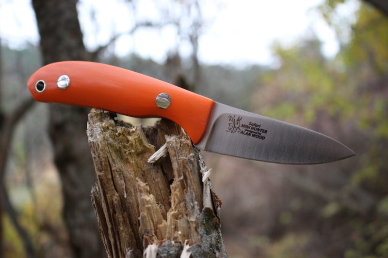 Casstrom Safari Orange G10 Leather Sheath 