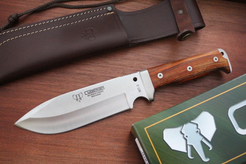 Cudeman MT3 Bushcraft Survival Knife Redwood photo