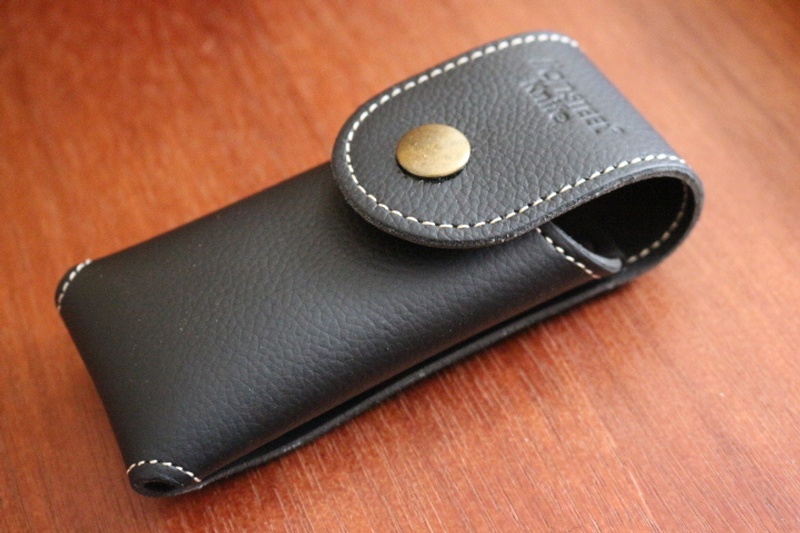 Lionsteel Luxury Leather Folding Knife Pouch Large