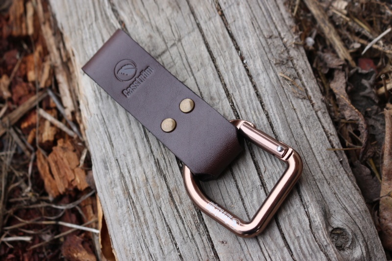 Casstrom No3 Dangler and Belt Loop DARK BROWN photo