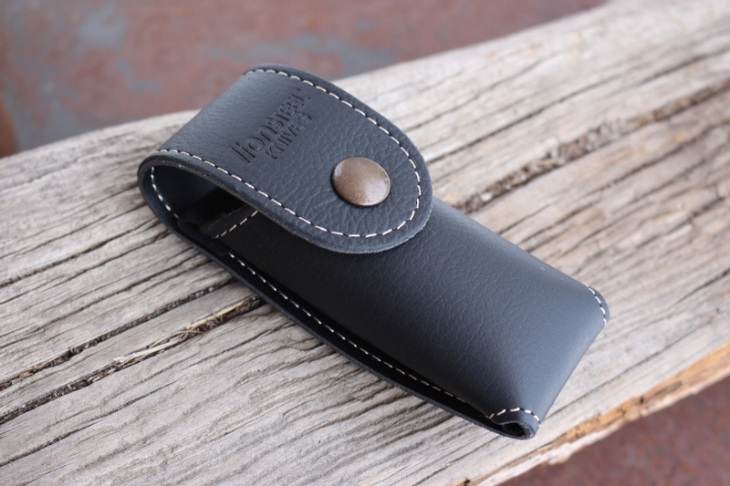 Lionsteel Luxury Leather Folding Knife Pouch Small