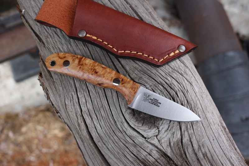 Casstrom Safari Curly Birch Leather Sheath 