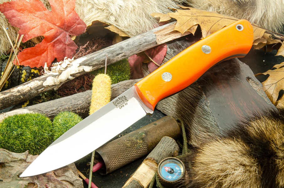 Barkriver Aurora 3V Blaze Orange G10 Mosaics