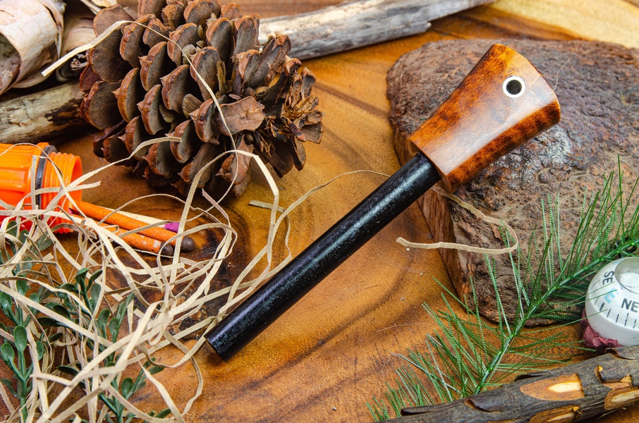 Barkriver Firesteel Dark Curly Maple #3 photo