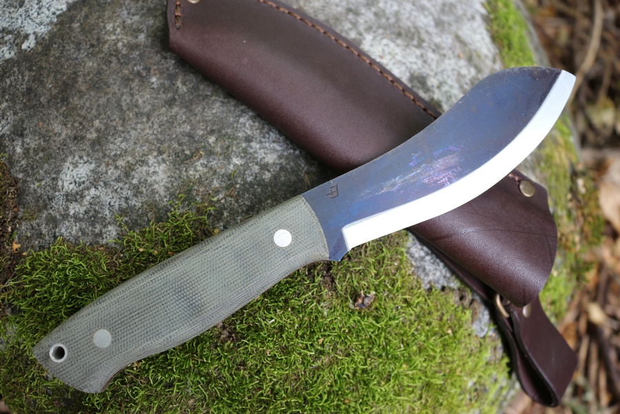 Brisa Nessmuk Green Micarta photo