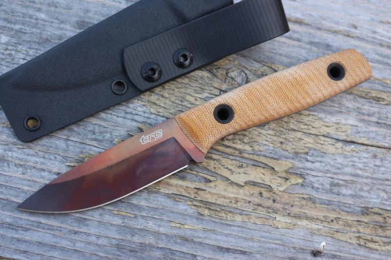 TRC Knives Classic Freedom APOC Finish Natural Canvas #355