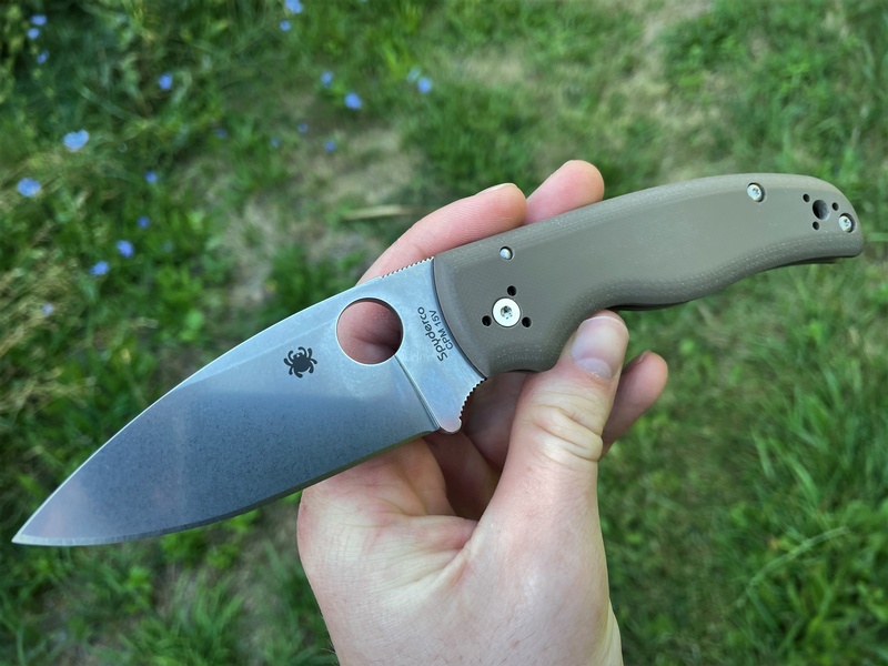 Spyderco Shaman Brown Micarta CPM 15v Sprint Run 