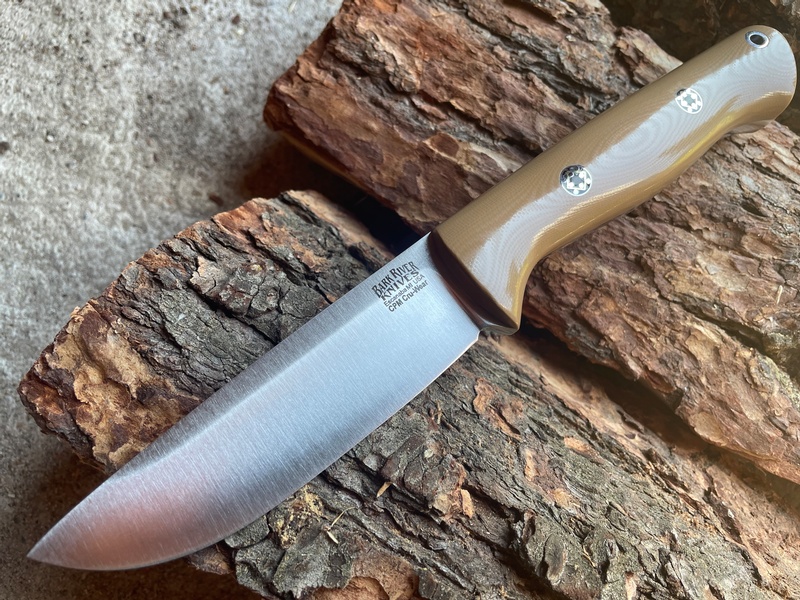 Barkriver Bravo 1 Cru-Wear Coyote Brown G10 Mosaics Rampless