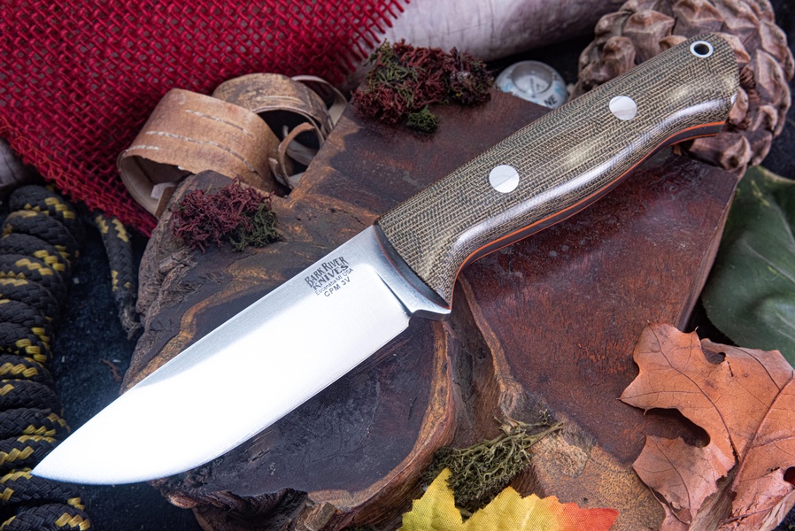 Barkriver Bravo-1 3V Rampless Green Canvas Orange Liner photo