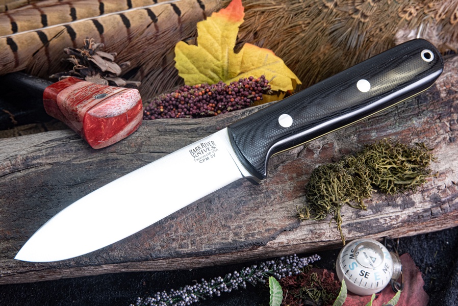 Barkriver Kephart 4 CPM 3V Black G10 yellow Liners