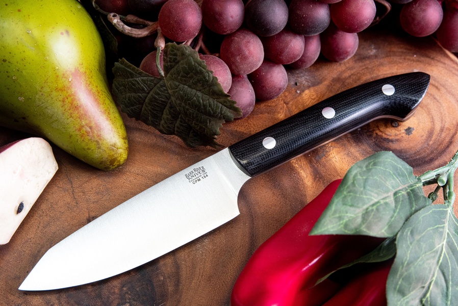 Barkriver Knives Petty Z CPM 154 Black canvas photo