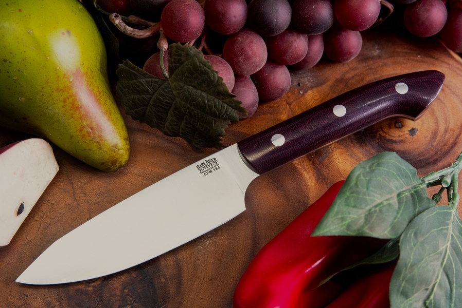 Barkriver Knives Petty Z CPM 154 Burgundy Canvas photo