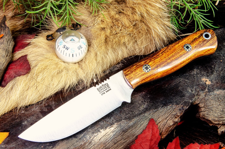 Barkriver Bravo Necker 2 S45VN Desert Ironwood Black Liner Mosaics #4 photo