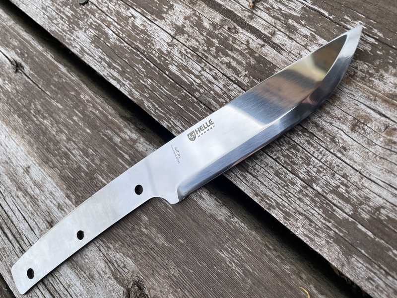 Helle Knives Temagami Blade Blank 14C28N photo