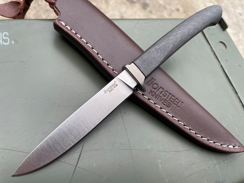 Lionsteel AGO M390 Carbon Fibre 