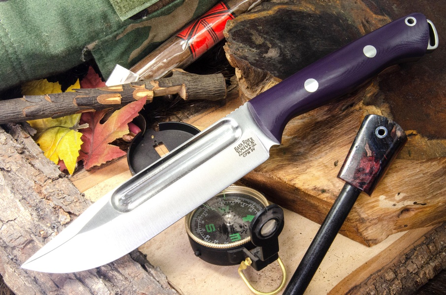 Barkriver Squad leader 2 3V Purple G10 photo