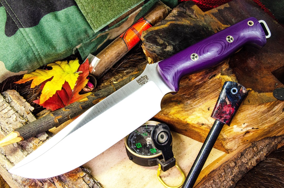 Barkriver Bravo Survivor 3V Purple G10 Mosaics photo