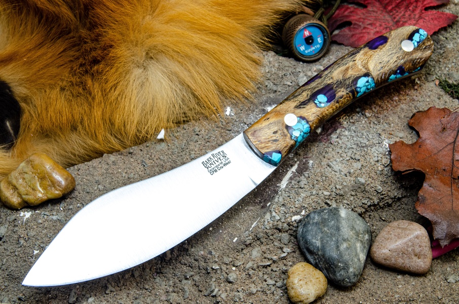 Barkriver Nessmuk CPM Cru-Wear Purple Chollas Cactus with Turquoise #1 photo
