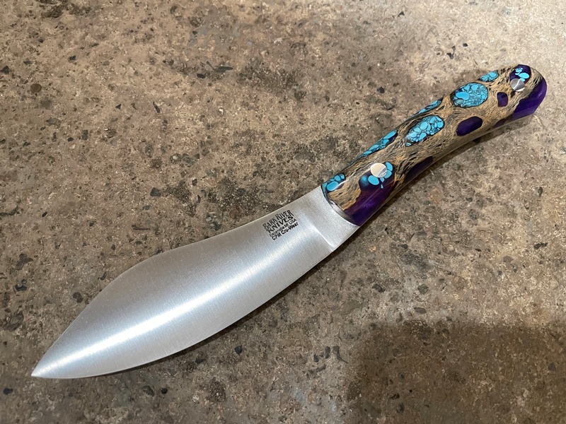 Barkriver Nessmuk CPM Cru-Wear Purple Chollas Cactus with Turquoise #2 photo